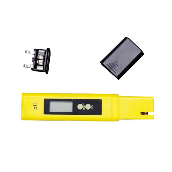 Precisión de la prueba del medidor de PH 0,01 acuario piscina agua orina calibración automática pantalla LCD Digital filtro Temp Stick pluma de pureza
