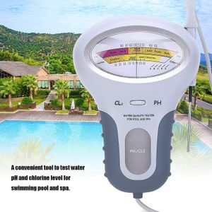 PH-meters 2 in 1 PH-chloormeter Chloortester PH-tester Chloorwaterkwaliteitstestapparaat CL2 Meten voor zwembadaquarium 230826