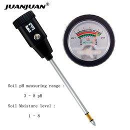 PH Meters Testeur de pH de sol portatif ZD-06, humidimètre pour jardin avec sonde métallique de 295mm de Long, Kit de testeur de sol étanche, outils 231017