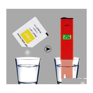 Medidores de pH Orp Tester Calibración Polvo 256 Mv Buffer Redox Medidor Precisión Medición Corrección Calibrar Solución Gota Entrega Off Dhgqa