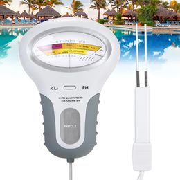 PH mètres PH/CL2 qualité de l'eau testeur de chlore compteurs de niveau Portable Spa piscines vérificateur mesure PH mètres 231020