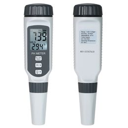 PH mètres Type de stylo professionnel ph-mètre Portable Ph testeur de qualité de l'eau acidomètre pour Aquarium acidimètre eau Ph acidité mètre Ph818 231017