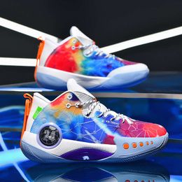 Phantom 3 chaussures de basket réfléchissantes absorbant les chocs pour les jeunes hommes mode baskets couleur arc-en-ciel
