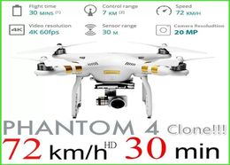 Phantom 4 Pro HD Camera RC Drone Aircraft WiFi UAV Réglable Camera Altitude Hold One Key Returntake Off Quadcopter Drones49734122906580