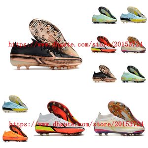 Phantom GT Elite AG chaussures de football crampons pour hommes hauts baskets en cuir bottes de football