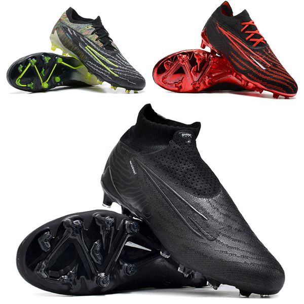 Phantom GX Elite FG Zapatos de fútbol para hombre AG Blaze Edición limitada Baltic Blue Pink Anti Clog Pack Fusion Volt FG Guava Ice Black Tacos de fútbol