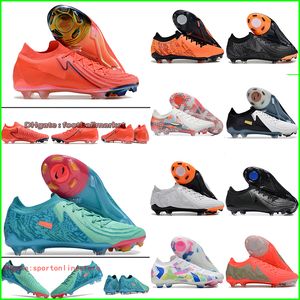 Phantom GX II Elite FG Soccer Chaussures Boots Cleats for Mens Women Kids Low Top Football de Crampon Scarpe Da Calcio Fusschuhe Botas Futbol Chaussures Firm Ground 03