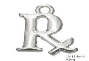 Breloque message symbole pharmacie RX Autres bijoux personnalisés013779527
