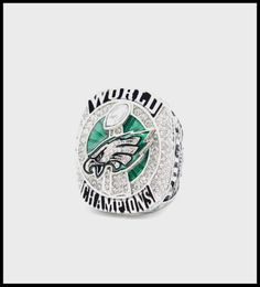 Philadelphie 2017 2018 Eagle S World 52th Wentz Championship Ring Fan Gift Taille 814 3043636