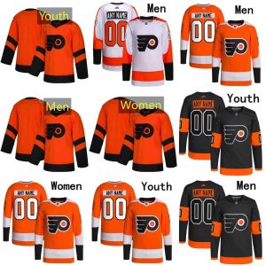 Aangepaste hockeytrui heren dames jong Philadelphia Hockey Jerseys Flyers 74 Owen Tippett61 Justin Braun59 Jackson Cates89 Cam Atkinson 70 Rasmus Ristolainen