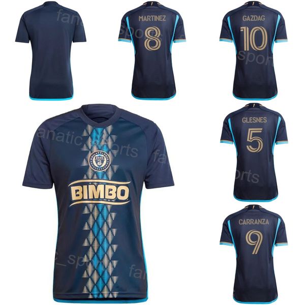 Philadelphia Union Soccer 10 Daniel Gazdag Jersey 24/25 FC 27 Kai Wagner 7 Mikkel Uhre 16 Jack McGlynn Quinn Sullivan Jakob Glesnes Jose Martinez Kits de maillots de football