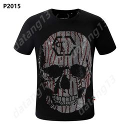 Philip Plein T-shirt pour hommes T-shirt de marque T-shirt de créateur Bear Skull Philipp Plain Classique de haute qualité Hip Hop Plein Shirt Leisure Out 9545