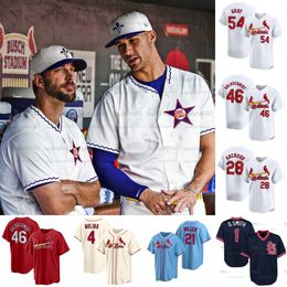 St. L 2024 City connect Jersey Cardenal Nolan Arenado Albert Pujols Willson Contreras Lars Nootbaar Paul Goldschmidt Yadier Molina Lance Lynn Willson Contreras