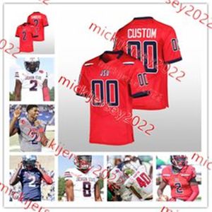 Phillip Webb Jackson State Tigers Jersey de fútbol Coynis Miller Jr. Siete McGee Mike Williams Cameron James Jacobian Morgan Jackson State Jerseys Customed Stitched