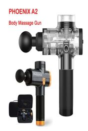 Phoenix A2 elektronisch massagegeweer Professionele lichaamsmassager Deep Muscle Massage Gun Massage Massage Relaxatie Gun Pijn Verlichting LY17663858
