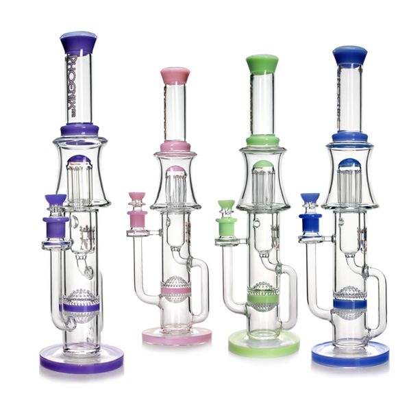 Bang Phoenix Star Recycler avec 10 bras renforcés Perc Sphere Honeycomb Perk 18 pouces