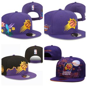 Phoenix''Suns''Ball Caps 2023-24 unisexe mode coton casquette de baseball chapeau snapback hommes femmes chapeau de soleil broderie printemps casquette d'été en gros