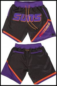 Phoenix''Suns''Men Just Don Hardwood''Classics Pocket Meilleur short de basket-ball en maille