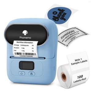 Phomemo M110 Label Maker Portable Bluetooth Thermal Printer Inkless Printing for Labels Stickers Mages QR -codes