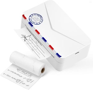 Phomemo Mini imprimante thermique M03AS Notes poche sans encre 300dpi Compatible avec les tailles de papier 15/53/80mm pour étiquette