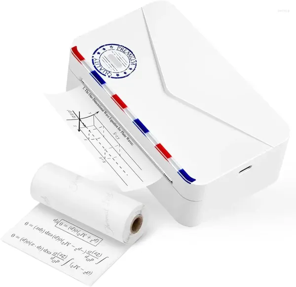 Phomemo mini impresora térmica M03AS Notas de bolsillo sin tinta 300dpi 15/53/80 mm para memo/tarjetas/calcomanías/notas