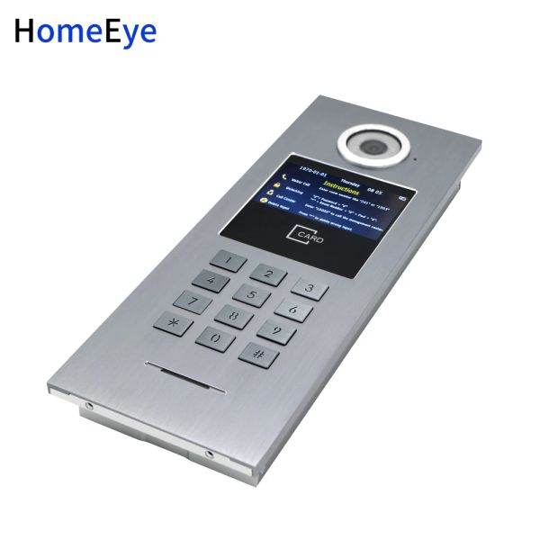 Téléphone 960p Video WiFi Porte de téléphone Vidéo Intercom Sécurité Home Access Control Control System Keypad / IC Carte / Poe (87202POE)