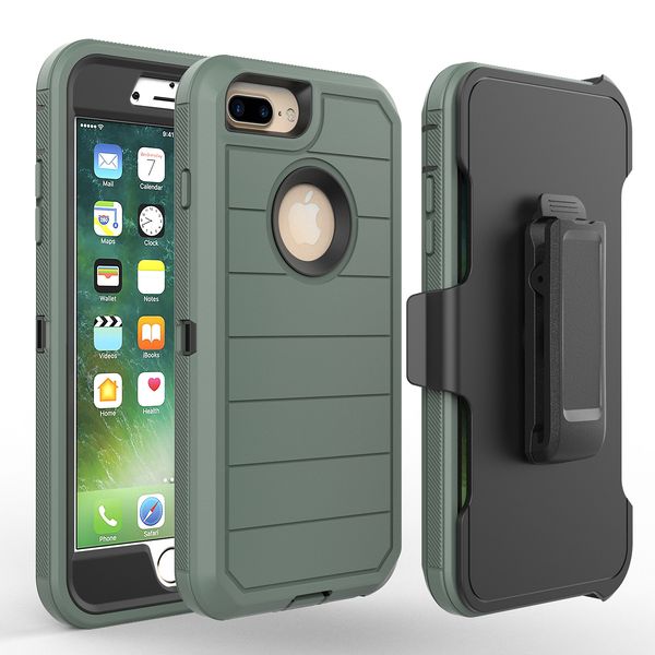 Coque de téléphone pour iPhone 15 14 Plus 13 12 11 X 8 7 6 Pro Max XR XS Max, robuste, résistante aux chocs, avec Clip de ceinture, béquille, Protection de qualité militaire, Defender, nouveau