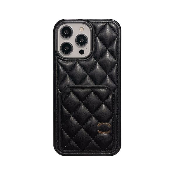 Funda para teléfono Funda cruzada de lujo con correa para el hombro para iPhone 15 14 Pro Max 11 12 13 14 Plus Funda C Cartera de cuero Fundas para tarjeteros Cordón telescópico