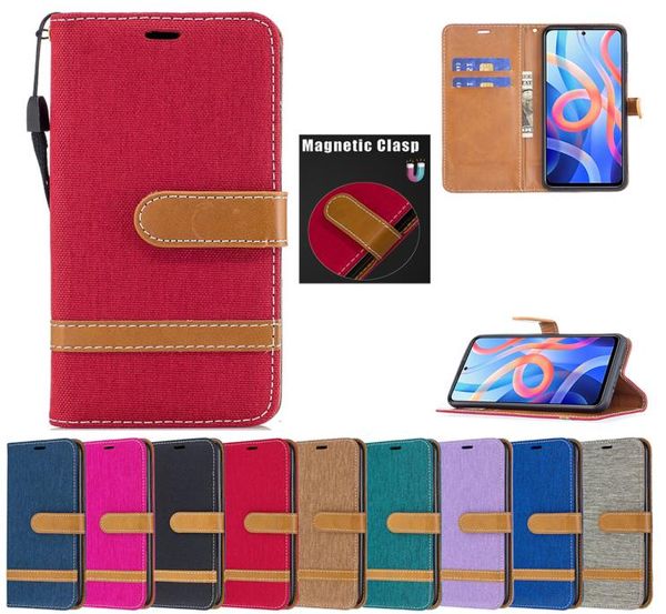 Cases de teléfonos Cubierta para Redmi Note 11 11s 11t 10 10s 10t 9 9s 8 8t 7 6 1110Pro Max Soft PU Cuero Conveniente Conveniente de tela antiskid Surf4034373