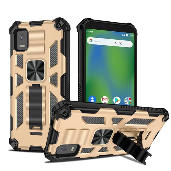 Étuis de téléphone pour le cricket innovate e ovation 3 icône 4 dawson débute monture de voiture magnétique intelligente avec couverture de rotule pc tpu