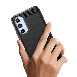 Coques de téléphone pour MOTO G Play Power Edge 40 Neo G14 G54 G84 5G 2024, étui robuste en carbone, couverture souple