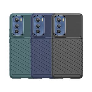 Coques de téléphone Pour MOTO G72 Edge 30 S30 X30 G22 G42 G52 E22 G82 G200 G100 G60S 5G Bouclier Robuste Texture Givrée TPU Cas