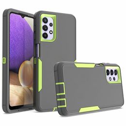 Cajas del teléfono para OnePlus Nord N200 5G 2 en 1 Diseño Cubierta de protección de absorción de impactos