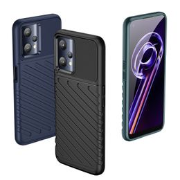 Telefoonhoesjes voor Oppo K10X K10 A96 A76 A36 Reno 8 7 Lite F21 Pro 5G Rugged Shield Frosted Texture TPU Case Stripe