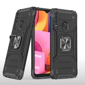 Telefoonhoesjes voor Samsung A03S S22 M32 A13 A03 A33 A53 A73 A23 M53 met draagbare standaard en autohouderontwerp Anti-Shock Anti Falling Cover