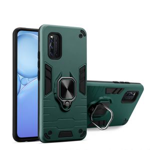 Telefoonhoesjes voor Samsung A10 A20 A30 A40 A50 A60 A70 A51 A71 A81 met roteerbare standaard Bracket Magnetische functie Schokbestendige bumper ingebouwde camerabeschermingsomslag