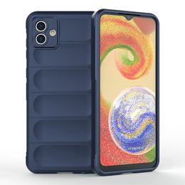 Fundas de teléfono para Samsung A34 A54 A04E A14 A04s A13 A23 A33 A53 A73 A32 5G sensación de piel convexa cóncava a prueba de golpes suave TPU