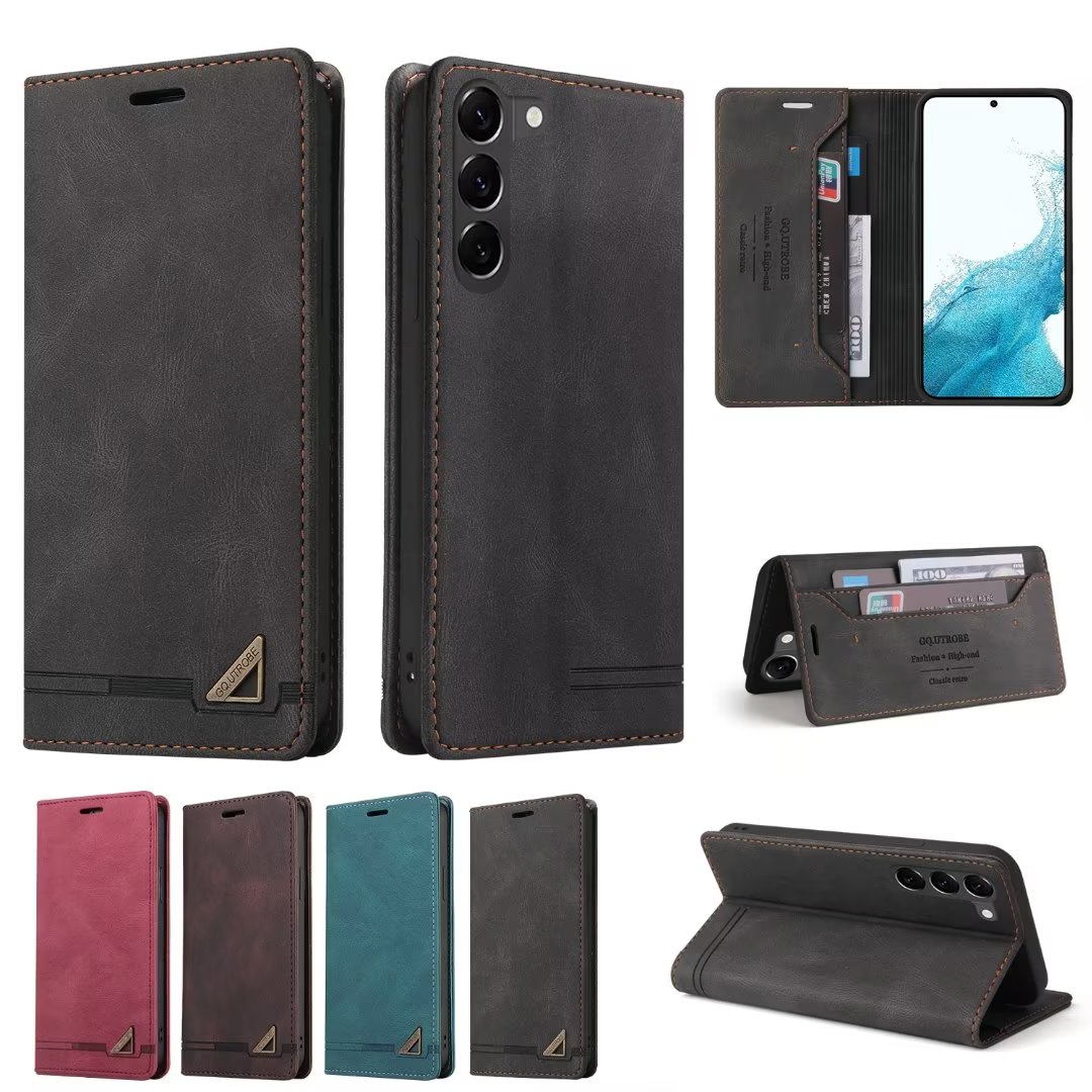 Phone Cases For Samsung A14 A13 A33 A53 A73 A23E A32 A22 A12 A52 A04s 4G 5G Wallet Retro Leather TPU Case