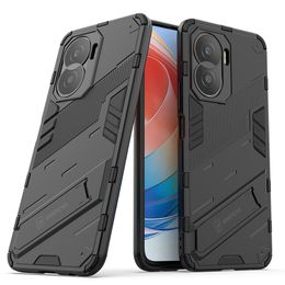 Coques de téléphone pour Samsung S23 S22 S21 FE Ultra Plus 5G Armor Stand Housse antichoc