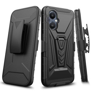 Handyhüllen für Wiko Ride 2 3 Alcatel Go Flip 4 1B 1V Lumos ONE PLUS 10T N20 5G 10 PRO Motorola EDGE 2022, stoßfeste Abdeckung mit Holster-Gürtelclip