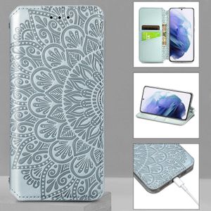 Telefoon Gevallen Geschikt voor Samsung Galaxy M01 / 02 / 10/13/20/21 / 21S / 30/30S / 31 / 31S / 32/40/40S / 60s / 80s Exquisite Bloemen Relief Cover