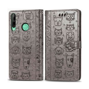 Telefoongevallen geschikt voor Samsung Galaxy Note 8/9 / 10 / 10PRO / 10LITE 20 / 20ULTRA Exquisite Animal Picture Relief Cover