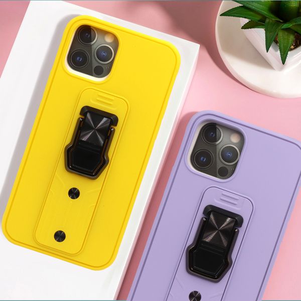 Fundas para teléfono TPU PC Protección anticaídas y a prueba de golpes para Motorola Moto One 5G Ace G Power 2021 G30 / G10 con cubierta protectora de anillo de soporte