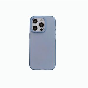 Telefoonhoesjes Doorschijnendheid Volledige Frosted PC Harde schaal Metalen ring Lens Anti-val huid Gevoel Beschermende achterkant voor iPhone 14 Pro Max