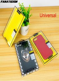 Telefoonhoesjes Universele doorzichtige PVC retailverpakking voor iPhone 14 13 12 11 Pro Xs Max XR 8 7 6 Plus Galaxy S23 S22 S21 S10 Cover Pack7747738