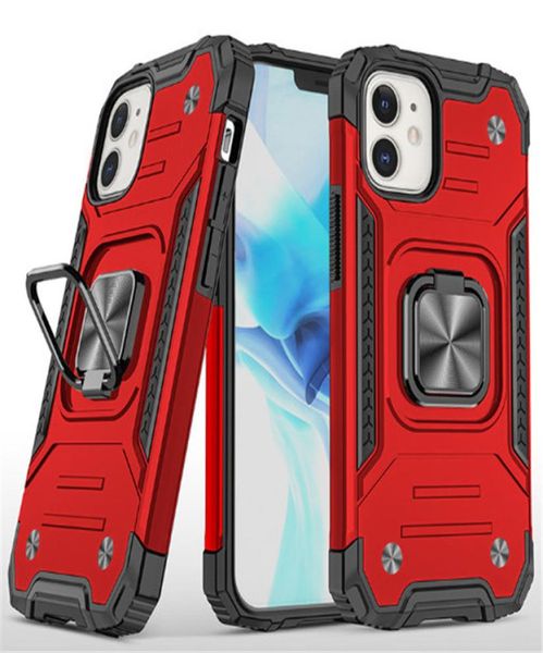 Las fundas telefónicas con soporte para 13 78 XR XMAX 11 Pro 12 Max Samsung A10 A20 A51 A71 A21S Case de anillo a prueba de choques5525844