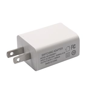 Bloc de chargeur de téléphone Chargeur mural USB à port unique 5V 2A / 1A Adaptateur de charge rapide Cube Box pour iPhone Samsung Tablet