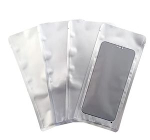 Telefoonafdekking Plaat Aluminium Folie Vlakke pocket Vorde tas Gemet glazen afdekplaat Verpakkingszak