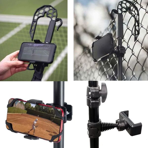 Soporte de cerca para teléfono para béisbol, soporte para cámara de bádmintion Insta360 X3, accesorios para grabar tenis de fútbol 240223