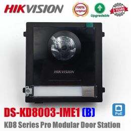 Telefoon Hikvision 2MP IR HD Fish Eye DSKD8003IME1 (B) Standaard POE Video Intercom Module Modulaire deurstation Deurbel Main Unit